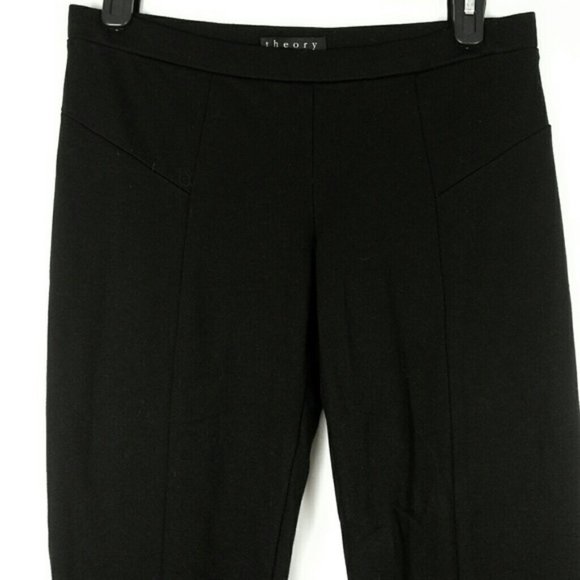 Theory black Quinna Rave 2 pants leggings S - Picture 11 of 16